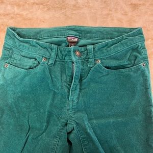 Patagonia Straight Leg Cords - Evergreen